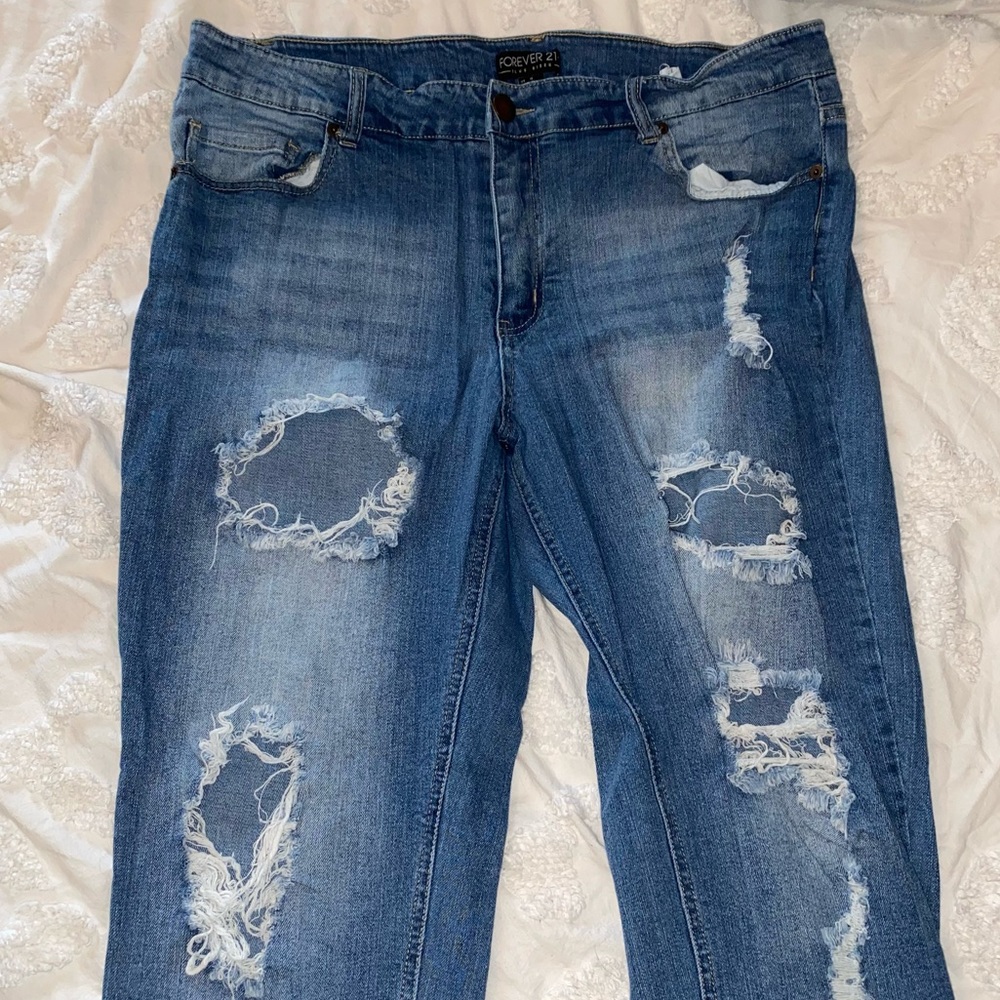 Distressed Jeans